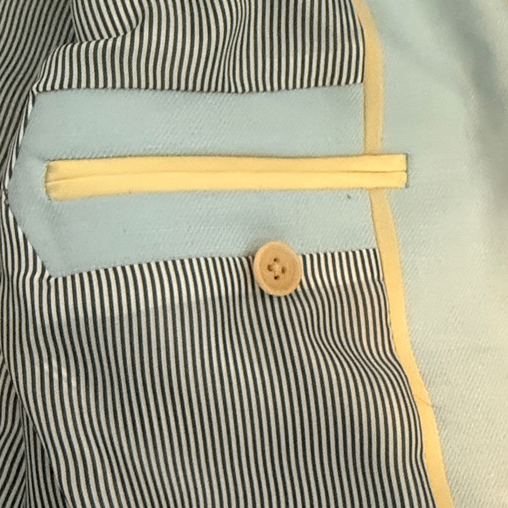 J. Crew Women's Sky Blue Parke Linen Blazer-NWOT - Picture 4 of 7